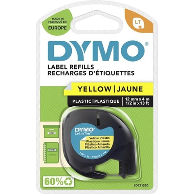 DYMO LT plast Barva pásky žlutá Hyper Barva písma černá 12 mm 4 m S0721620