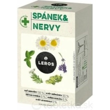 LEROS Spánok & nervy bylinný čaj 20 vrecúšok