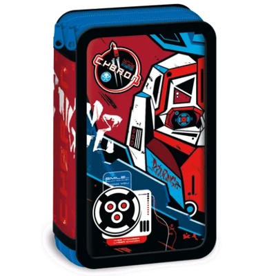 Ars Una Ученически несесер Ars Una Cybron - С 2 отделения (92667099)