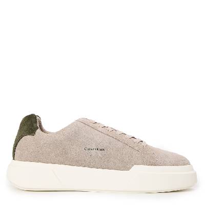 Маратонки Calvin Klein Men's Chunky Cup Low-Top Trainers - Taupe/Wht/Grn