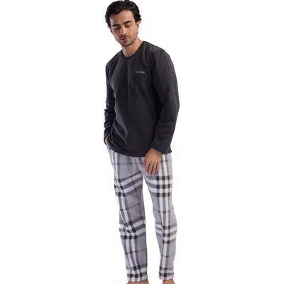 Pyžamo pro plnoštíhlé muže 1Z1671 šedé