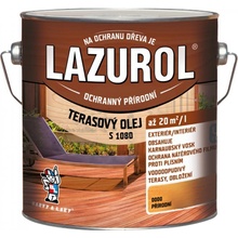 Lazurol S1080 terasový olej 2,5 l prírodný