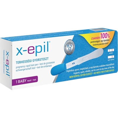 X-Epil rychlotest na těhotenství v peru 1 ks