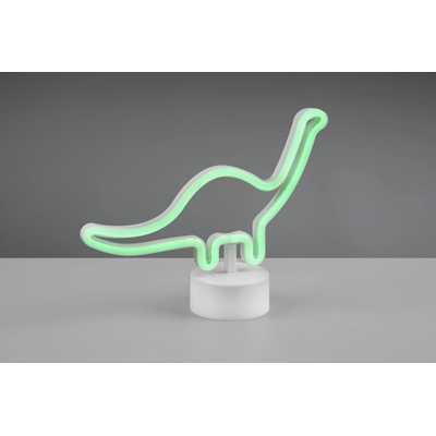 TRIO Reality R55360101 BRONTO dekoračné stolní svítidlo SMD LED V200mm 1,6W 17lm bílá USB připojení