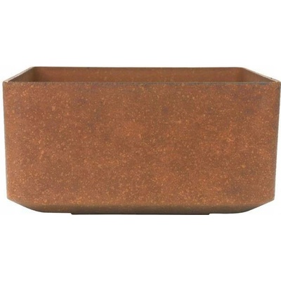 G21 Květináč plast hnědý 43 x 43 x 22 cm