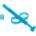CalExotics Lube Tube Blue 2 pack
