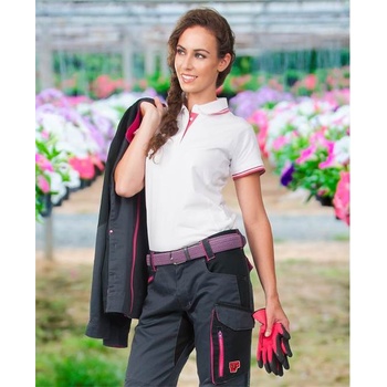 Ardon Dámska polokošeľa FLORET biela růžová