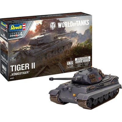 Revell Tiger II Ausf. B "Königstiger" "World of Tanks" stavebnice 1:72