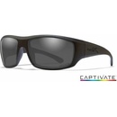 Okuliare Wiley X strelecké WX Ozone Captivate čierny rám polarizované sklá