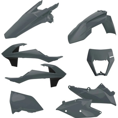 Sada plastů POLISPORT 90889 nardo grey
