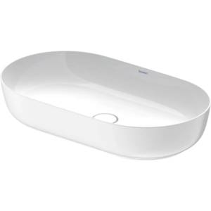 Duravit Luv - Мивка за плот 70х40 см без преливник бяла/бяла мат 0379702600 (0379702600)