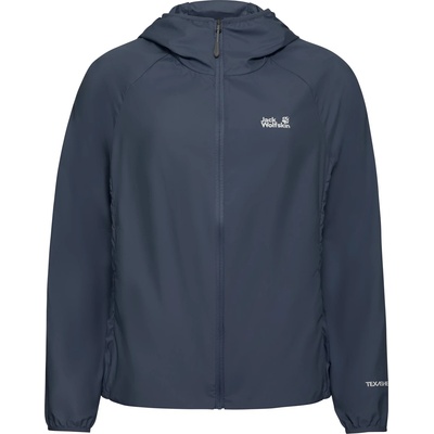 Jack Wolfskin Дамско ветрозащитно яке Jack wolfskin Women's Prelight Aero Jacket Windproof jacket - Paw Midnight Sky - размер XS (118-0416-0211)