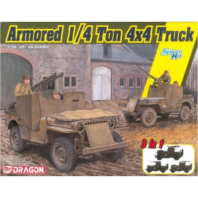 Dragon Armored 1/4 Ton 4x4 Truck 3v1 1:35