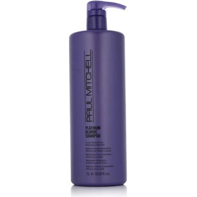 Paul Mitchell Blonde Platinum Shampoo 1000 ml изсветляващ шампоан за изрусена коса унисекс
