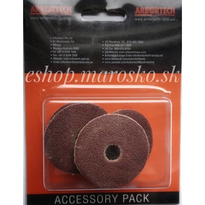 Arbortech Fibrové brúsne kotúče 4ks-D120 najjemnejšie pr.50mm