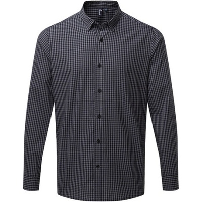 Premier Workwear pánska košeľa s dlhým rukávom PR252 steel