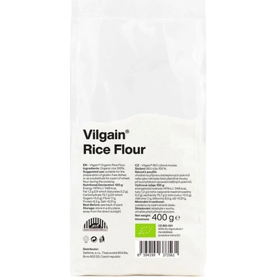 Vilgain Ryžová múka BIO 400 g