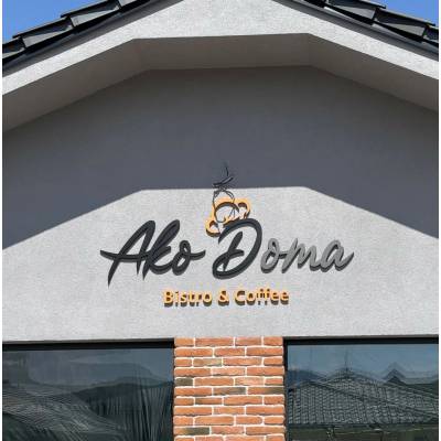 3D logo na fasádu