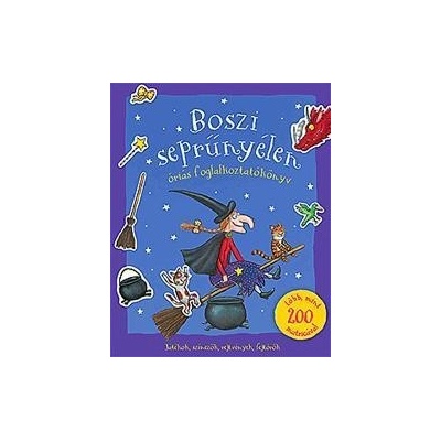 Boszi seprűnyélen - Óriás foglalkoztatókönyv