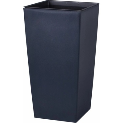 Prosperplast Kvetináč s vkladom URBI SQUARE MATT antracit 32,5cm