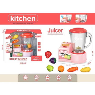 Armutoys ДЕТСКИ БЛЕНДЕР НА БАТЕРИИ С ПРОДУКТИ