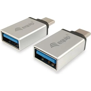 Equip Преобразувател Equip - 133473 (Преобразувател от USB-C към USB-A, мъжки/женски, сребърен) (133473)