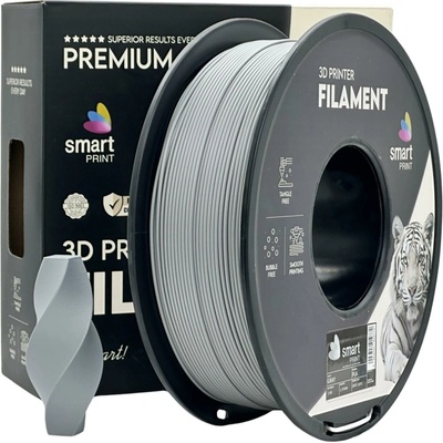 Smart Print PLA sivý 1,75mm 1kg