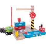 Bigjigs Rail Контейнерен терминал (BJT254)