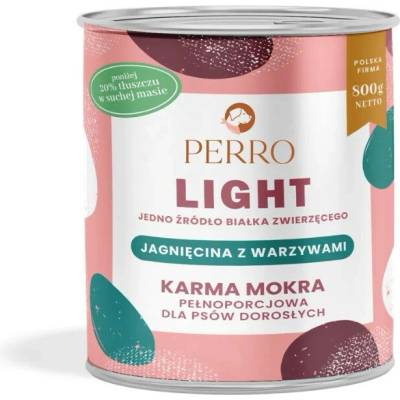 Perro Light Lamb with vegetables 800 g