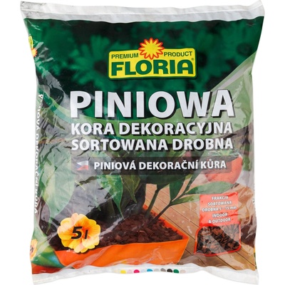 Agro Floria Piniová kůra dekorační jemná 5 l – Zbozi.Blesk.cz