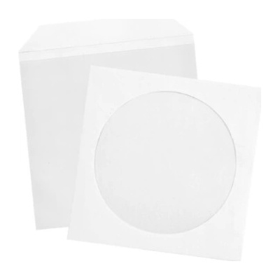 Papírová obálka na CD s oknem - 1 ks