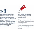 Kela WC štětka Alessio nerez 18/10 černá 15,0 x 12,0 x 43 cm