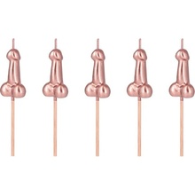 Ptákoviny CB Růžové svíčky penis na dort