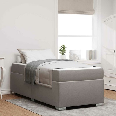 zahrada-XL 3399163 Rám postele Taupe textil