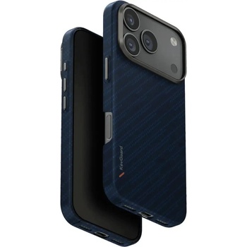 Uniq Keva EDGE Magclick калъф за зареждане за iPhone 17 Pro - син (8886463696156)