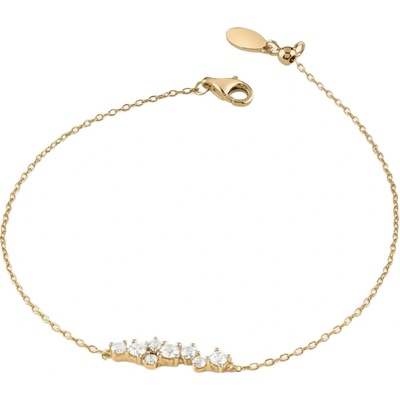 Guess Elegantní pozlacený náramek Jardin JSBB04461JWYG 18,5 cm