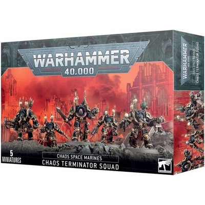 Games Workshop Chaos Space Marines Terminator Squad (43-19)