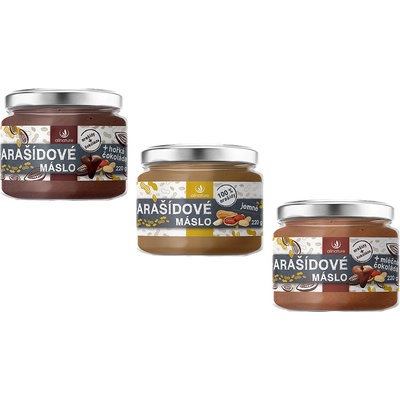 Allnature Arašidové máslo jemné 220 g