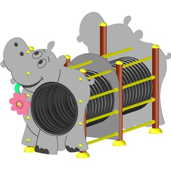 Playfactory ТУНЕЛ hippo ОТ0003-5 (ОТ0003-5)