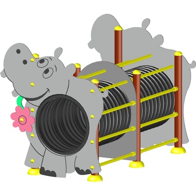 Playfactory ТУНЕЛ hippo ОТ0003-5 (ОТ0003-5)