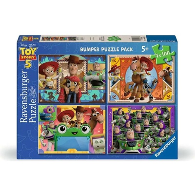 Ravensburger - Puzzle 4x100 Toy Story 5 - 100 piese