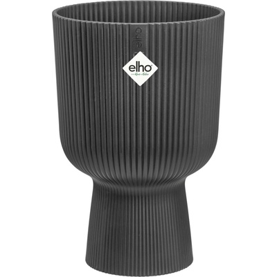 elho Květináč Vibes Fold Coupe antracitový 30 x 45 cm
