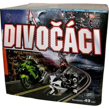 Ohňostroje SIPO s.r.o. Kompakt Divočáci 49 ran