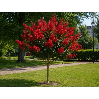 Myrta krepová Dynamite na 40-50 cm kmienku, výška 70-90 cm, kvetináč 5 l