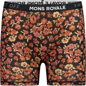 Mons Royale Дамско мериносово термобельо Mons Royale Women's Hannah Hot Pant Merino base layer - Ditzy Camo (115-0949-1513)