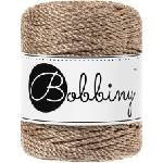 Bobbiny 3PLY Macramé Rope 3 mm 50 m Metallic Champagne юта (TS-E054)