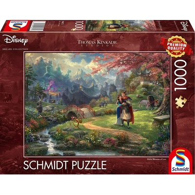 SCHMIDT Mulan: Květy lásky 1000 dílků