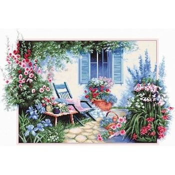 Luca-S Цветна градина - гоблен със схема b2342