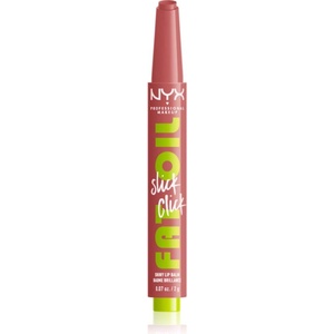 NYX Cosmetics Fat Oil Slick Click тониращ балсам за устни цвят 19 Caption This 2 гр