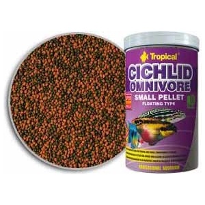 Tropical Cichlid Omnivore Small Pellet 250 ml / 90 g